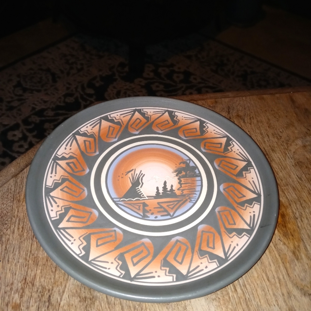 C Johnson Navajo Pottery
